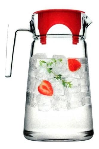 دورق زجاج بالغطاء موديل سيتى من باشاباتشي بسعة 2 لتر