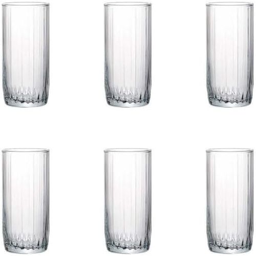 طقم أكواب شوب وشاي ليا من باشاباتشي مكون من 12 كوب زجاج تركي