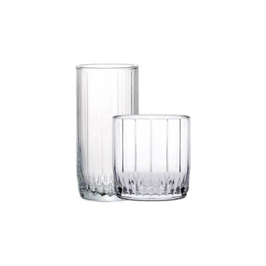 طقم أكواب شوب وشاي ليا من باشاباتشي مكون من 12 كوب زجاج تركي