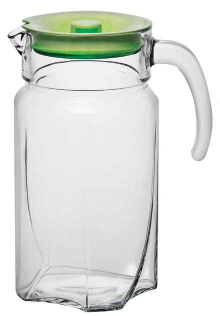 دورق لونا من باشاباتشي بسعة 1.75 لتر مع غطاء ألوان