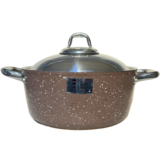 حلة سافلون جرانيت مقاس 32 سم غير لاصقة للطهي الصحي