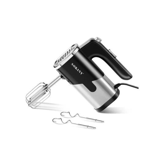 مضرب بيض كهربائي سوكاني SK-6621 بقوة 800 وات – 5 سرعات – ستانلس ستيل