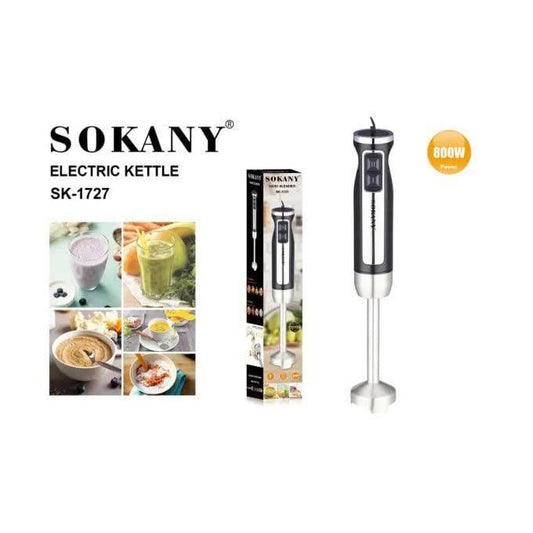 هاند بلندر سوكاني 800 وات استانلس SK-1727-2N خلاط يدوي متعدد الاستخدامات