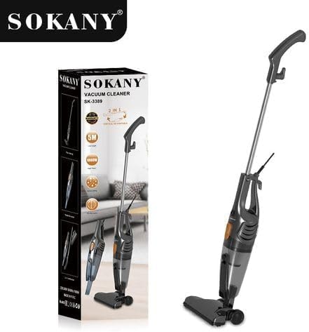 مكنسة كهربائية سلكية محمولة سوكاني SK-3389 بقدرة 1000 وات لون أسود