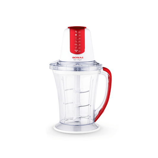 قطاعة خضروات سوناي سوبر 700 وات بسعة 1.5 لتر مع 6 شفرات سداسية MAR-3076