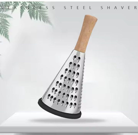 مبشرة هرمية ستانلس ستيل ذات 4 جوانب بقاعدة مطاطية مانعة للانزلاق