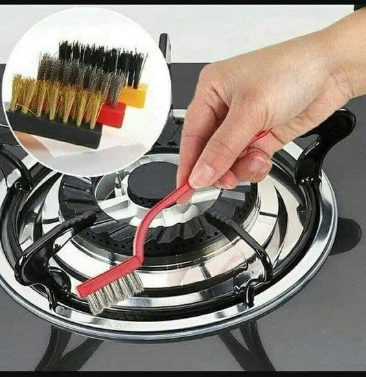 فرشة بوتجازفرشة بوتجاز 3 قطع لتنظيف البوتجاز والفرن وإزالة الدهون