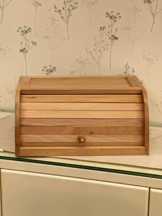 عياشة خبز خشب زان طبيعي تصميم إيكيا مقاوم للماء – مقاسات عملية للمطبخ