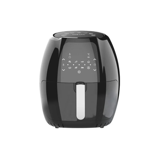 "Sokany Digital Air Fryer 1800W 8L with touch screen and adjustable temperature control"