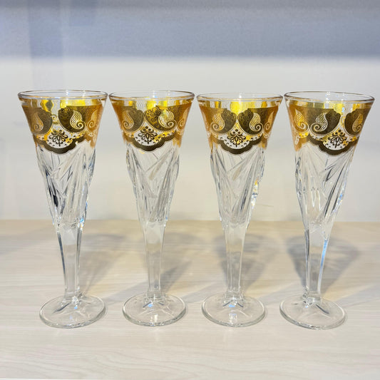 طقم كاس كريستال