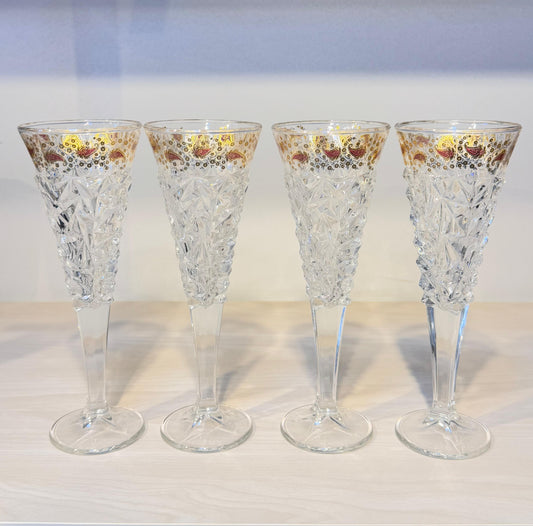 طقم كاس كريستال