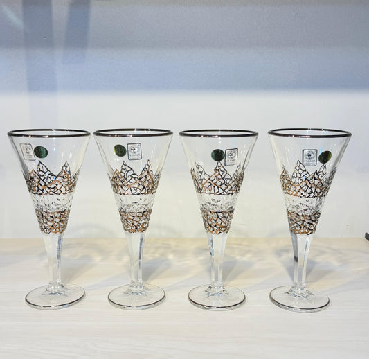 طقم كاس كريستال