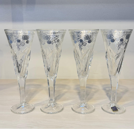 طقم كاس كريستال