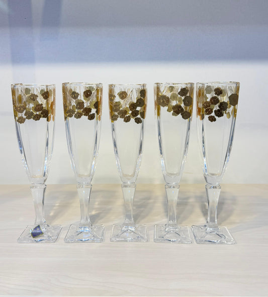 طقم كاس كريستال