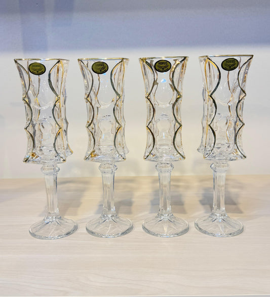 طقم كاس كريستال