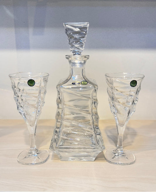 طقم شربات كريستال