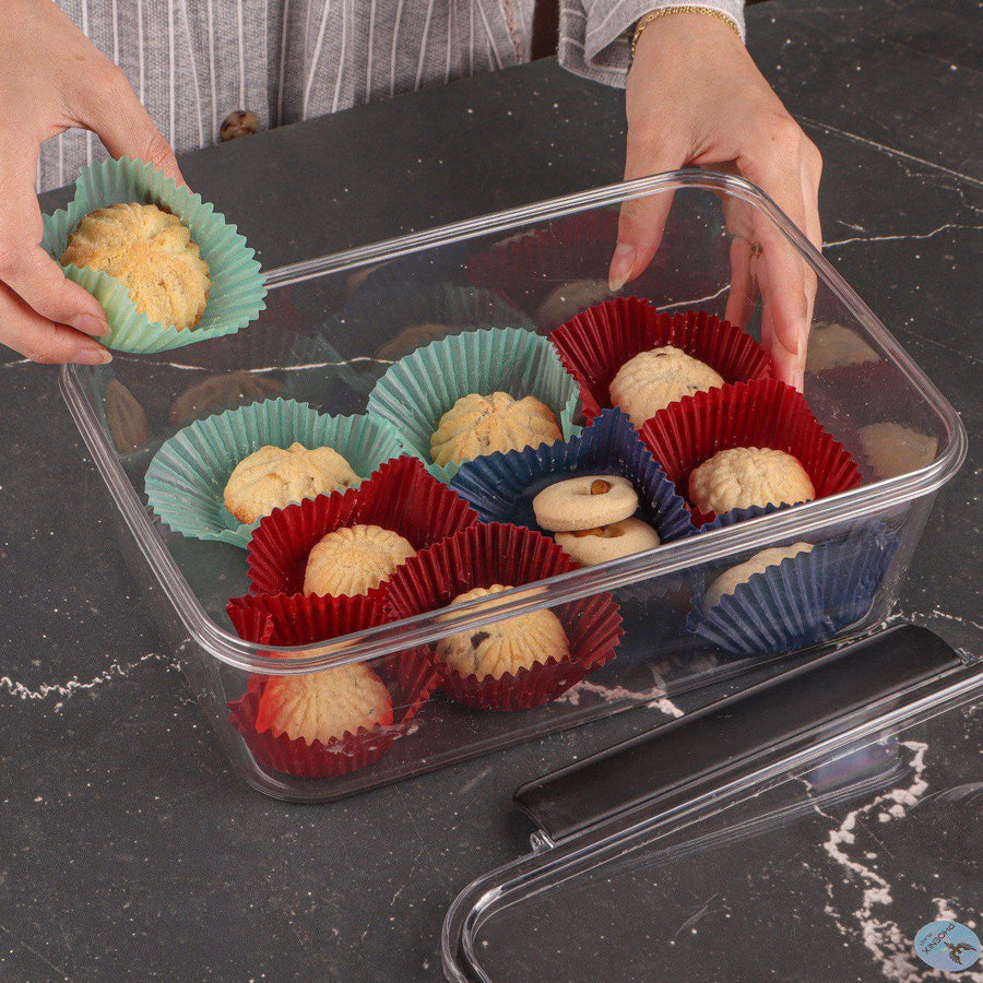 طقم علب ثلاجة أكريليك Phoenix سمارت لوك شفاف لحفظ الطعام 3 قطع