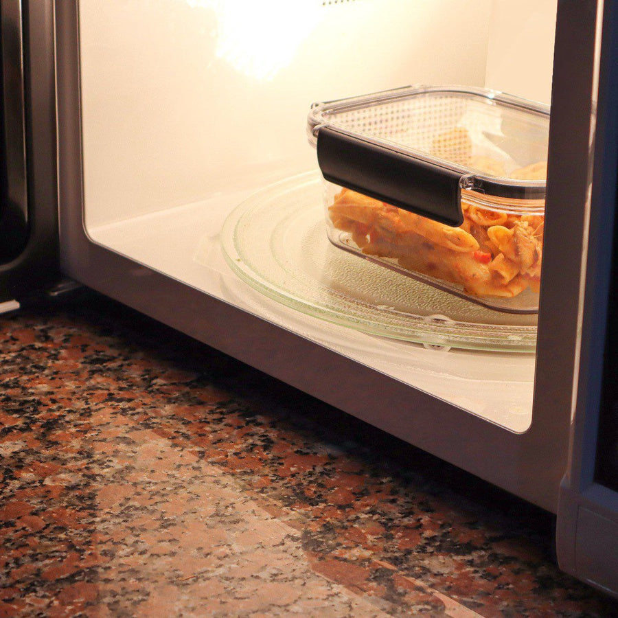 علبة تخزين أكريليك شفافة 400 مل من فونيكس بغطاء محكم سمارت لوك