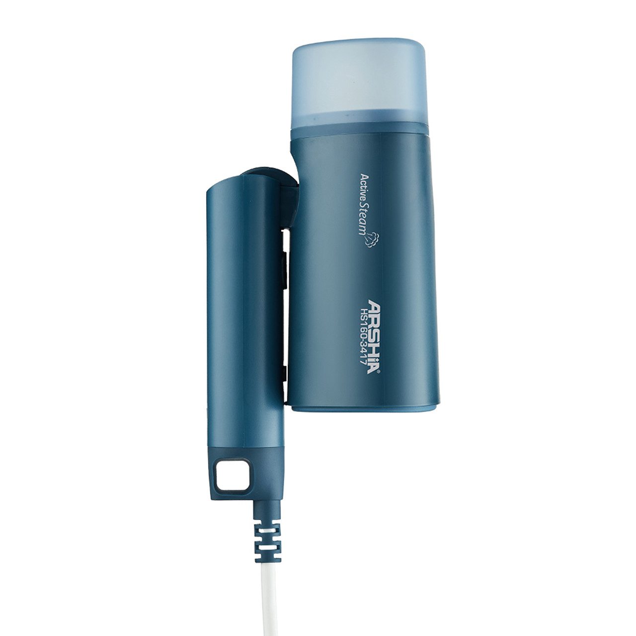 مكواة بخار محمولة قابلة للطي من أرشيا باللون الأزرق – مثالية للسفر والاستخدام المنزلي