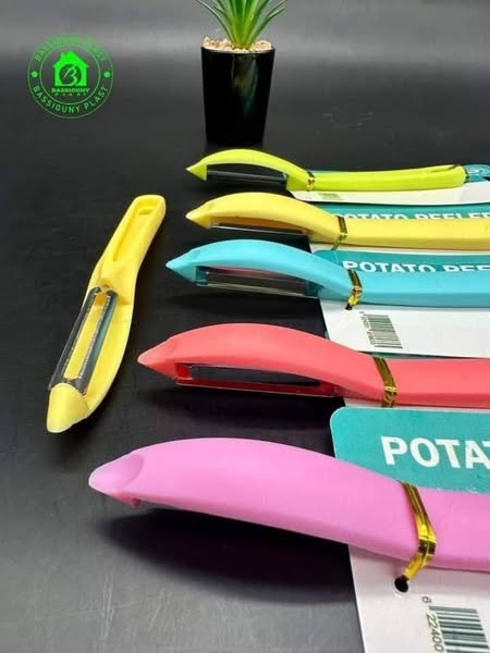 قشارة بطاطس , قشارة بسيوني , قشارة خضار , قشارة استانلس , أدوات مطبخ , أدوات تقشير , قشارة بطاطس قلم , قشارة سهلة التنظيف