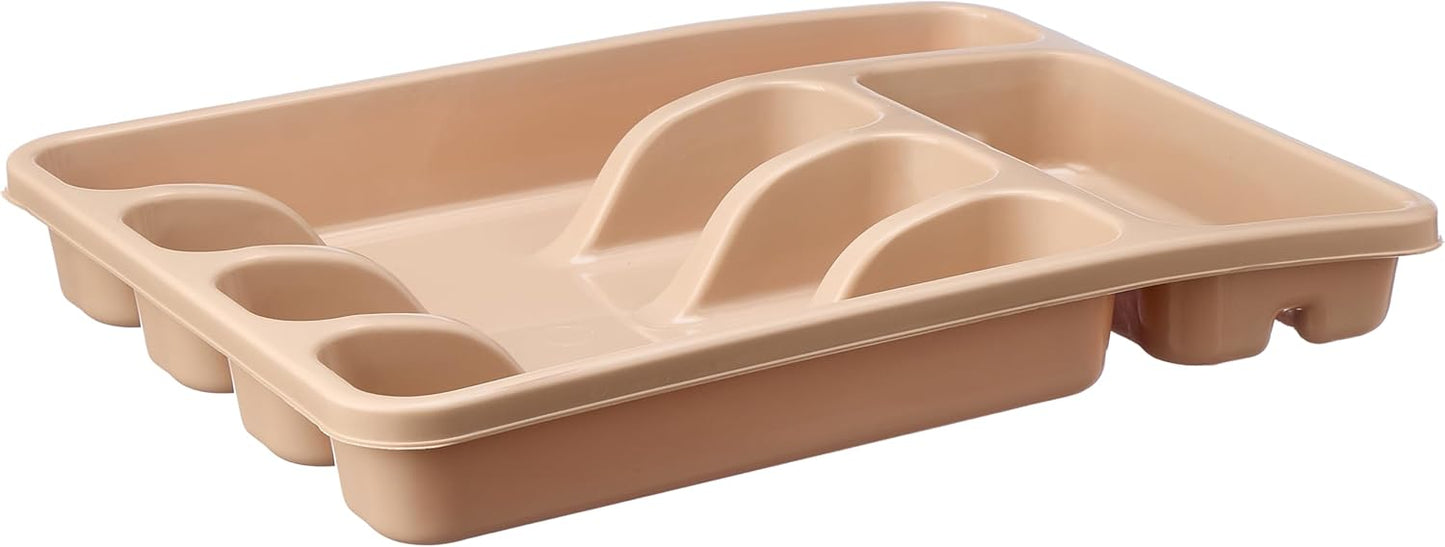 منظم درج شوك وملاعق بسمة من الوطنية – منظم أدوات المطبخ بألوان متعددة