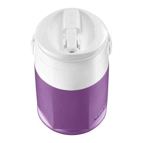 كولمن تانك ماء 2.5 لتر صغير محمول بيد وصنبور مدمج مناسب للمدرسة والرحلات