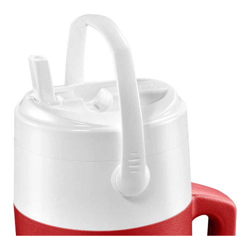 كولمن تانك ماء 2.5 لتر صغير محمول بيد وصنبور مدمج مناسب للمدرسة والرحلات