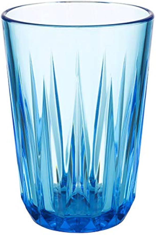 كوب ماء بلاستيك مضلع ملون بسعة 500 مللي من دروبينا بتصميم أنيق