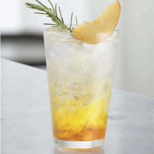 مجموعة أكواب زجاجية اوشن سينتيك هاي بول – تصميم شفاف أنيق بسعة 370 مل (6 قطع)