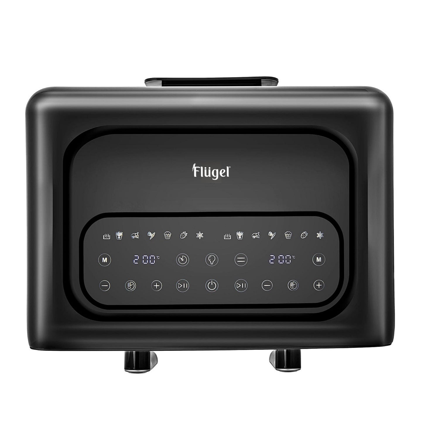 مقلاة هوائية فلوجل أرشيا مزدوجة السلة 14 وظيفة موديل 6178