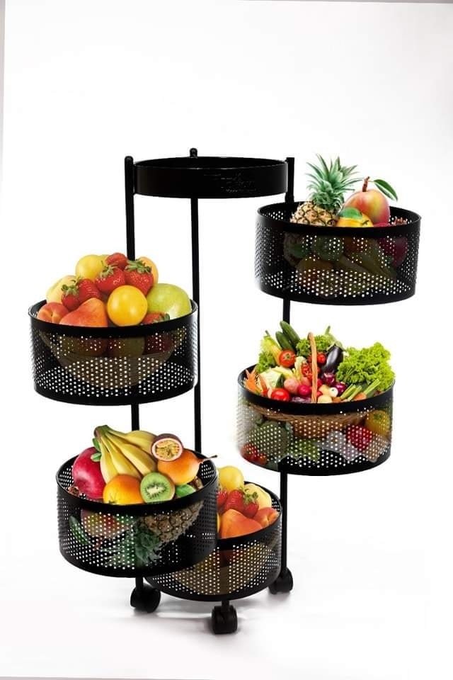 تربو معدن مدور طيبة متعدد الاستخدامات مزود بعجلات متحركة