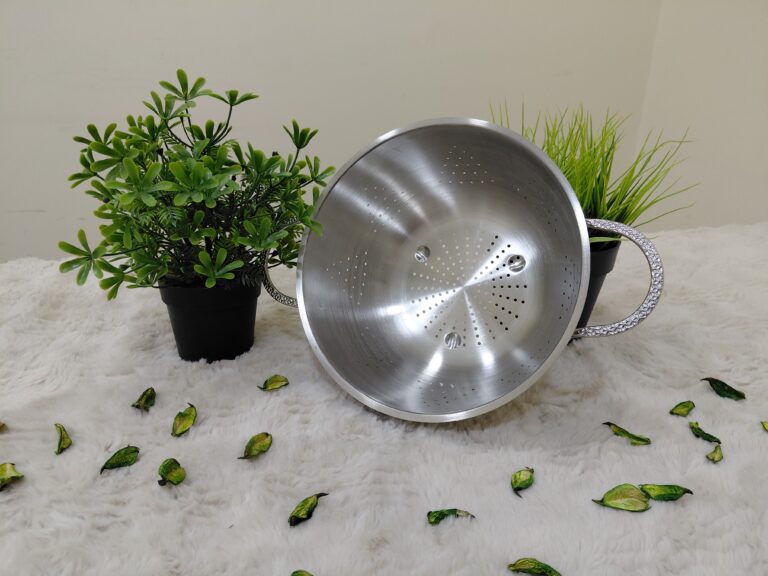 مصفاة استانلس استيل بيدين نيو تريز مقاسات مختلفة للمطبخ