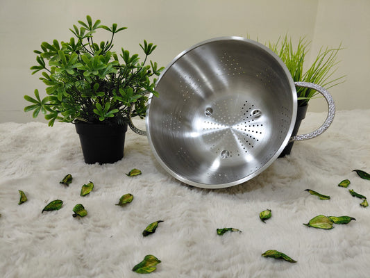 مصفاة استانلس استيل بيدين نيو تريز مقاسات مختلفة للمطبخ