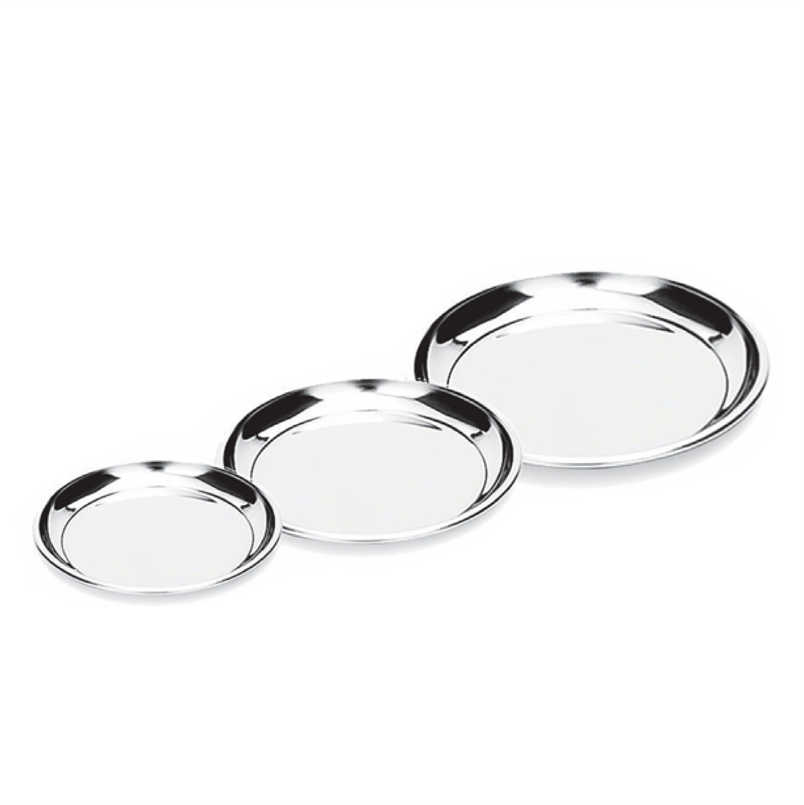 طقم أطباق عدلية استانلس 3 قطع نيو تريز استيل 18/10 بضمان 25 سنة