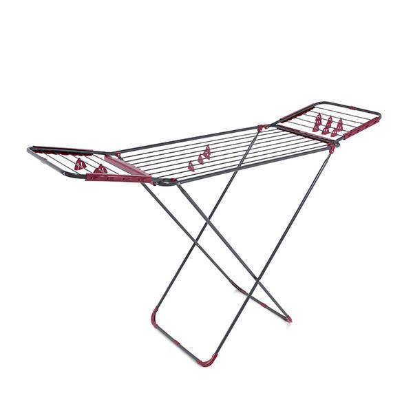 منشر بيريللا وردي وأسود لتجفيف الغسيل بسعة 17.5 متر