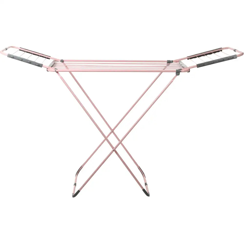 منشر غسيل معدن بيريلا تركي 17.5 متر باللون الروز الرمادي