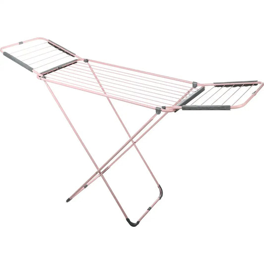 منشر غسيل معدن بيريلا تركي 17.5 متر باللون الروز الرمادي