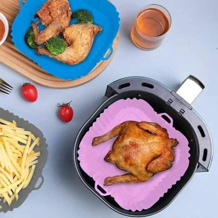 بطانات قلاية هوائية من السيليكون – قابلة لإعادة الاستخدام