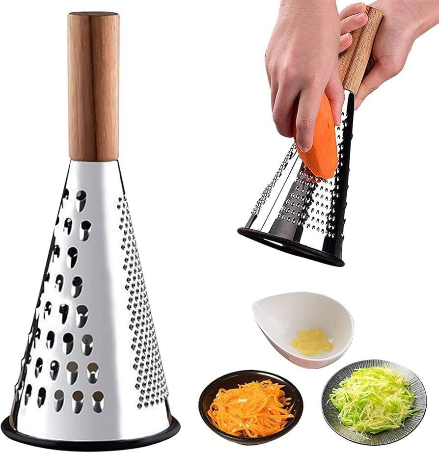 مبشرة هرمية ستانلس ستيل ذات 4 جوانب بقاعدة مطاطية مانعة للانزلاق