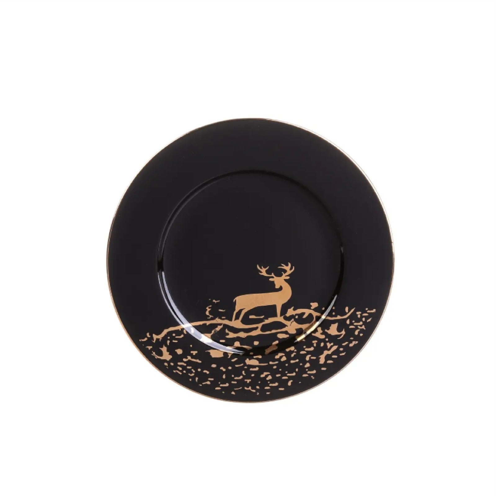 طقم شاي و جاتوه لوتس بورسلين مودرن مذهّب متعدد الألوان مكون من 24 قطعة