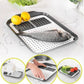 مصفاة أطباق تركية 3×1 بتصميم ذكي تشمل لوح تقطيع وسلة تصريف وصينية مياه مدمجة