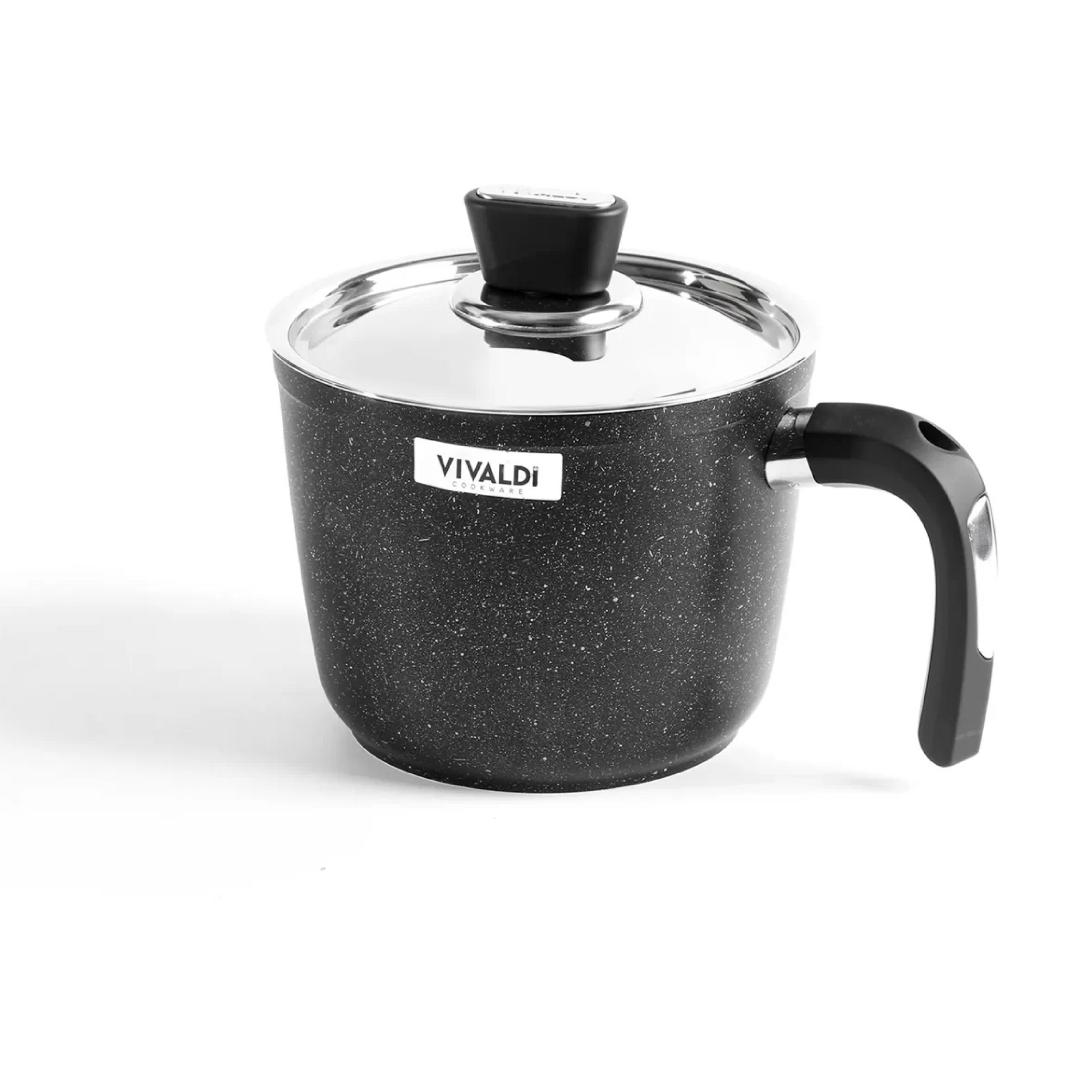 طقم حلل جرانيت فيفالدي 15 قطعة مع أغطية استانلس وألوان عصرية للمطبخ